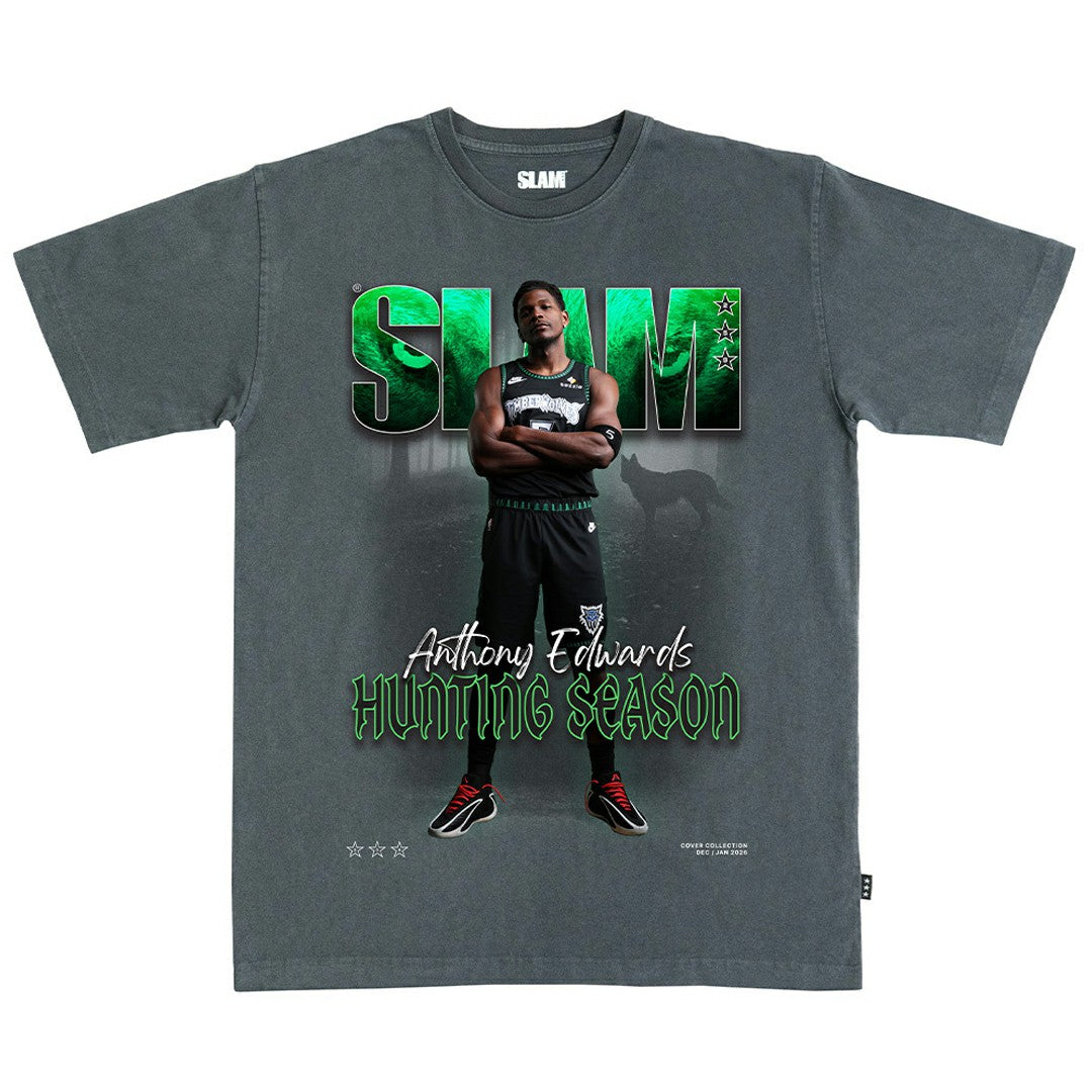 NBA Anthony Edwards Minnesota Timberwolves SLAM Unisex Cover T-Shirt