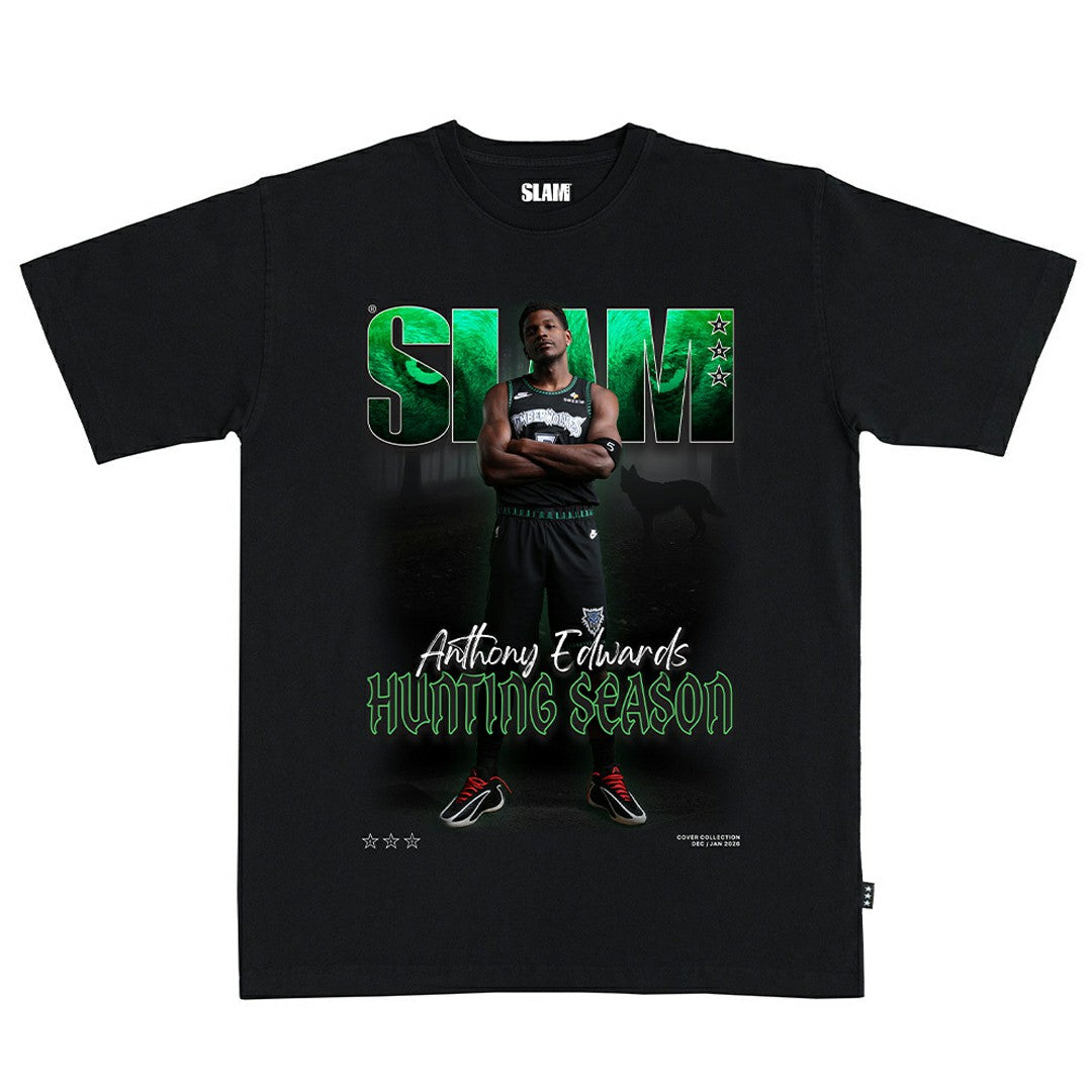 NBA Anthony Edwards Minnesota Timberwolves SLAM Unisex Cover T-Shirt