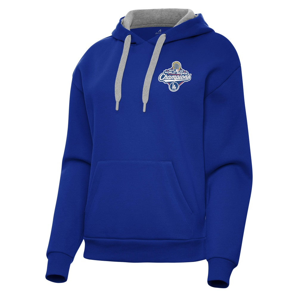 MLB Los Angeles Dodgers Antigua Women's 2025 World Series Champions Victory Hoodie