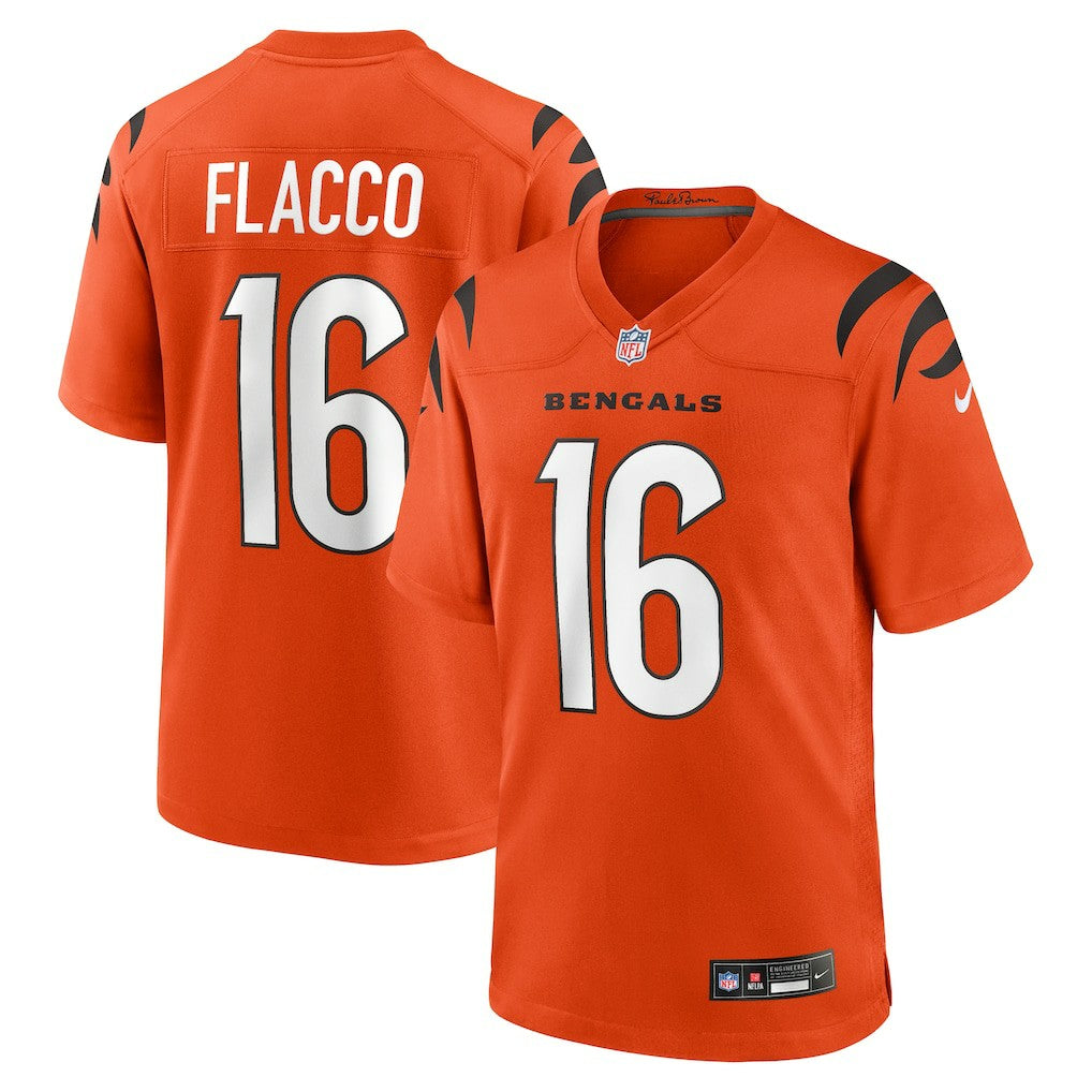 Joe Flacco  Alternate Game Jersey - Cincinnati Bengals