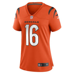 Joe Flacco  Women's Alternate Game Jersey - Cincinnati Bengals