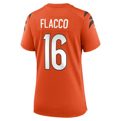 Joe Flacco  Women's Alternate Game Jersey - Cincinnati Bengals