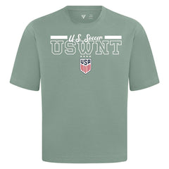 USWNT Levelwear Vanguard Luxe Signature T-Shirt -  Green