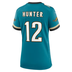 Travis Hunter  Women's Alternate 2 Prowler Throwback Game Jersey - Jacksonville Jaguars