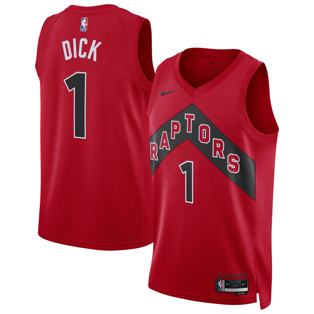 NBA Gradey Dick Toronto Raptors Unisex Swingman Player Jersey