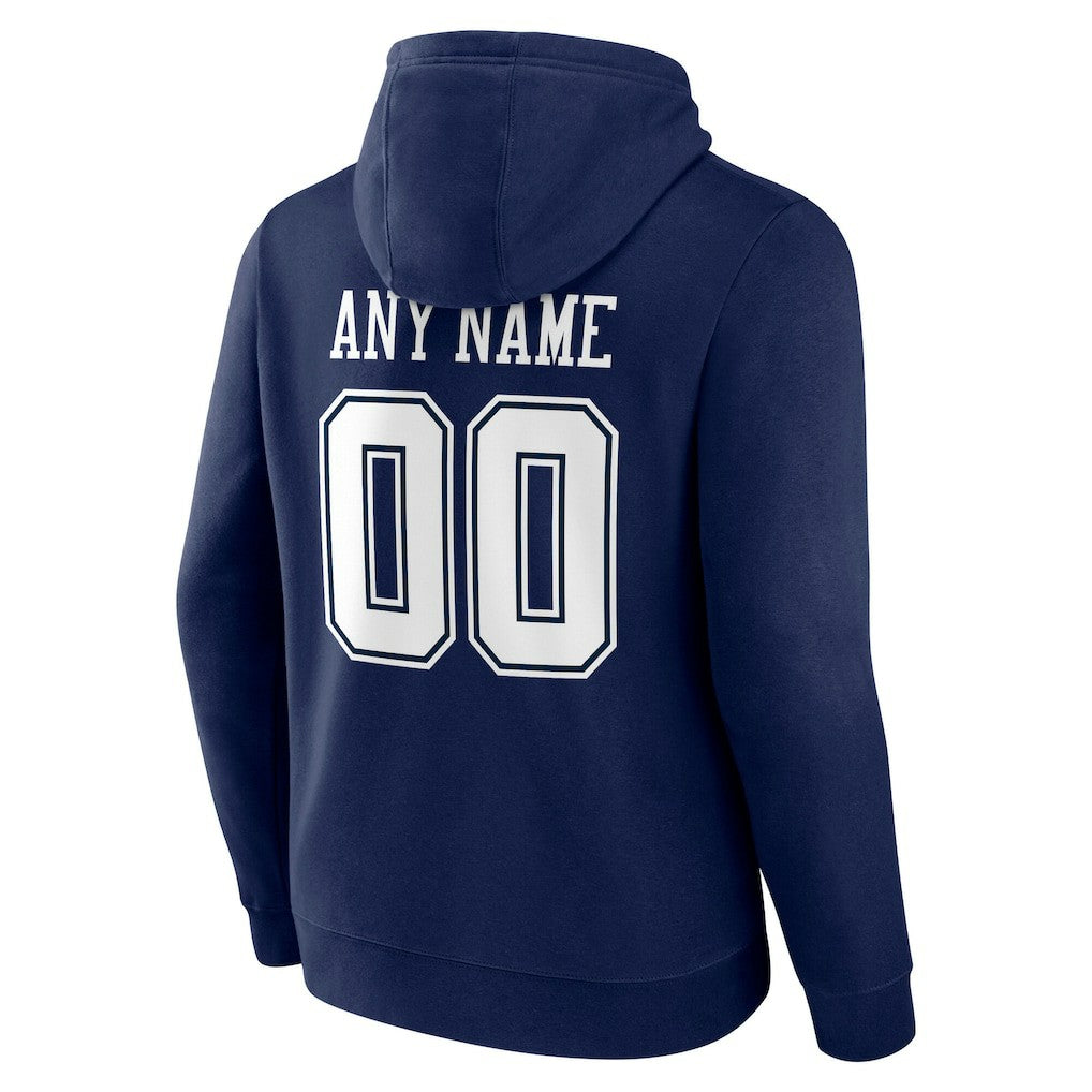 Big & Tall Team Authentic Custom Hoodie - Dallas Cowboys