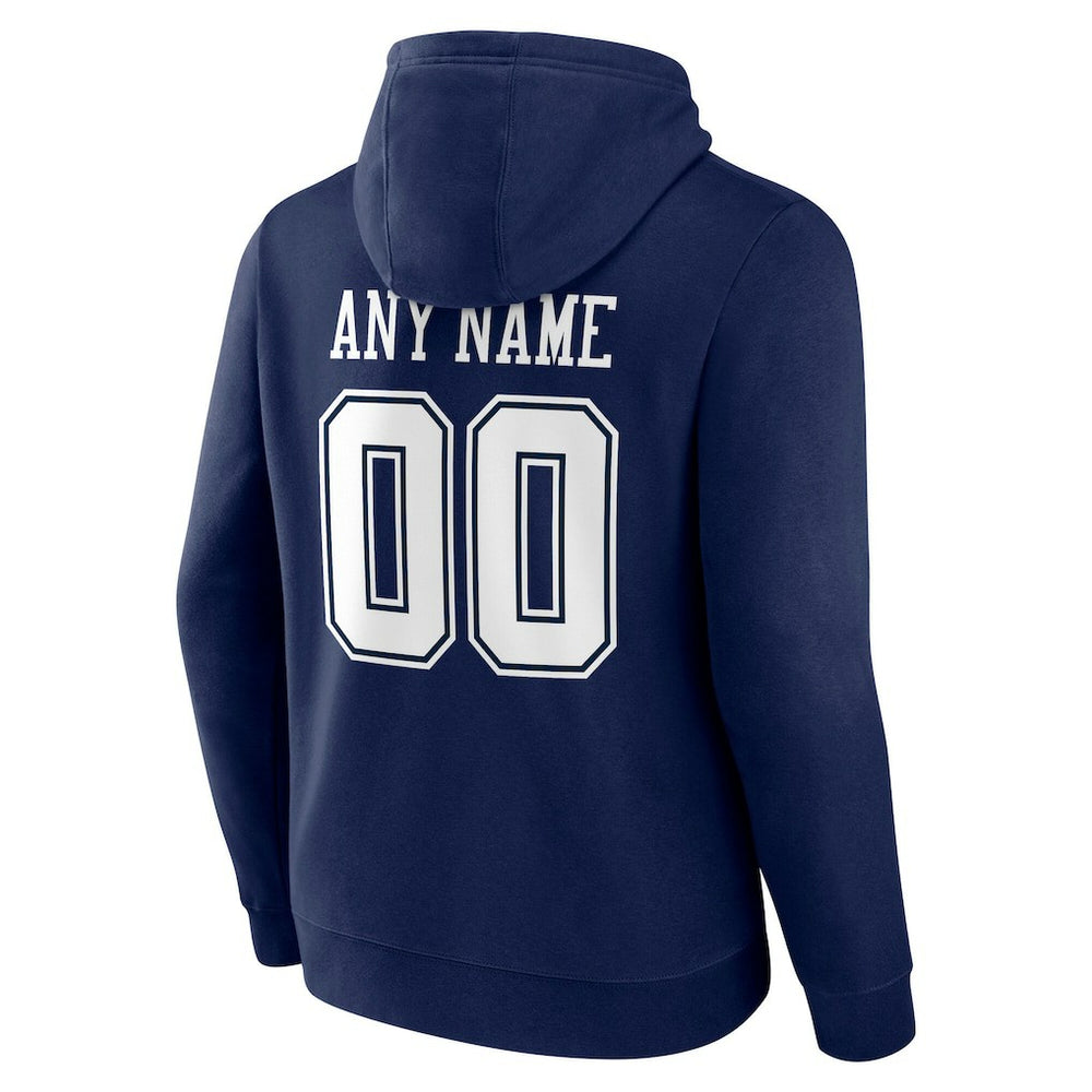 Big & Tall Team Authentic Custom Hoodie - Dallas Cowboys