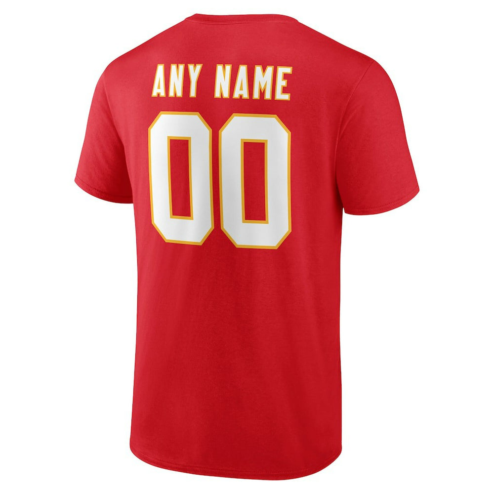 Big & Tall Team Authentic Custom T-Shirt - Kansas City Chiefs