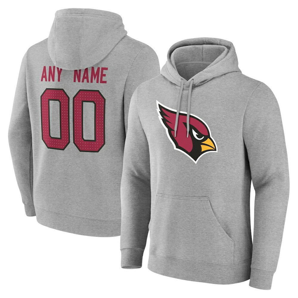 Big & Tall Team Authentic Custom Hoodie - Arizona Cardinals