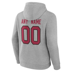 Big & Tall Team Authentic Custom Hoodie - Arizona Cardinals