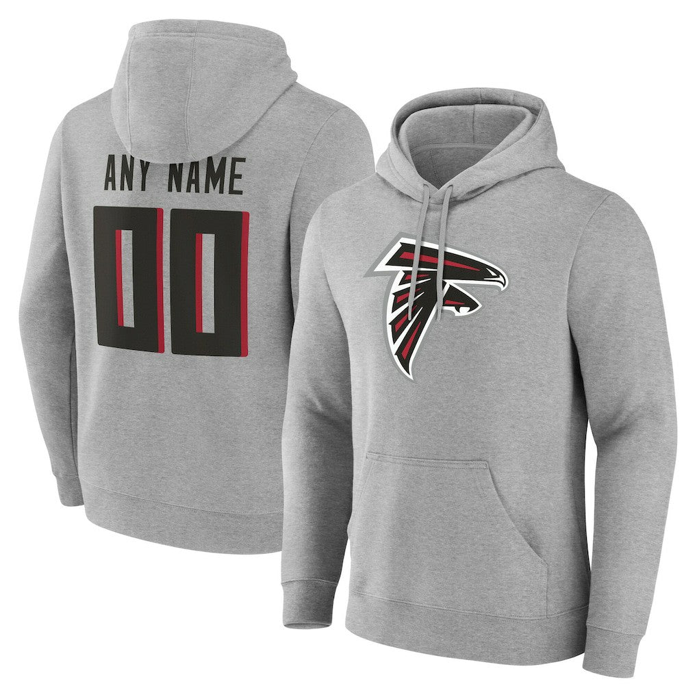 Big & Tall Team Authentic Custom Hoodie - Atlanta Falcons