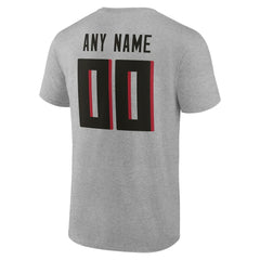Big & Tall Team Authentic Custom T-Shirt - Atlanta Falcons