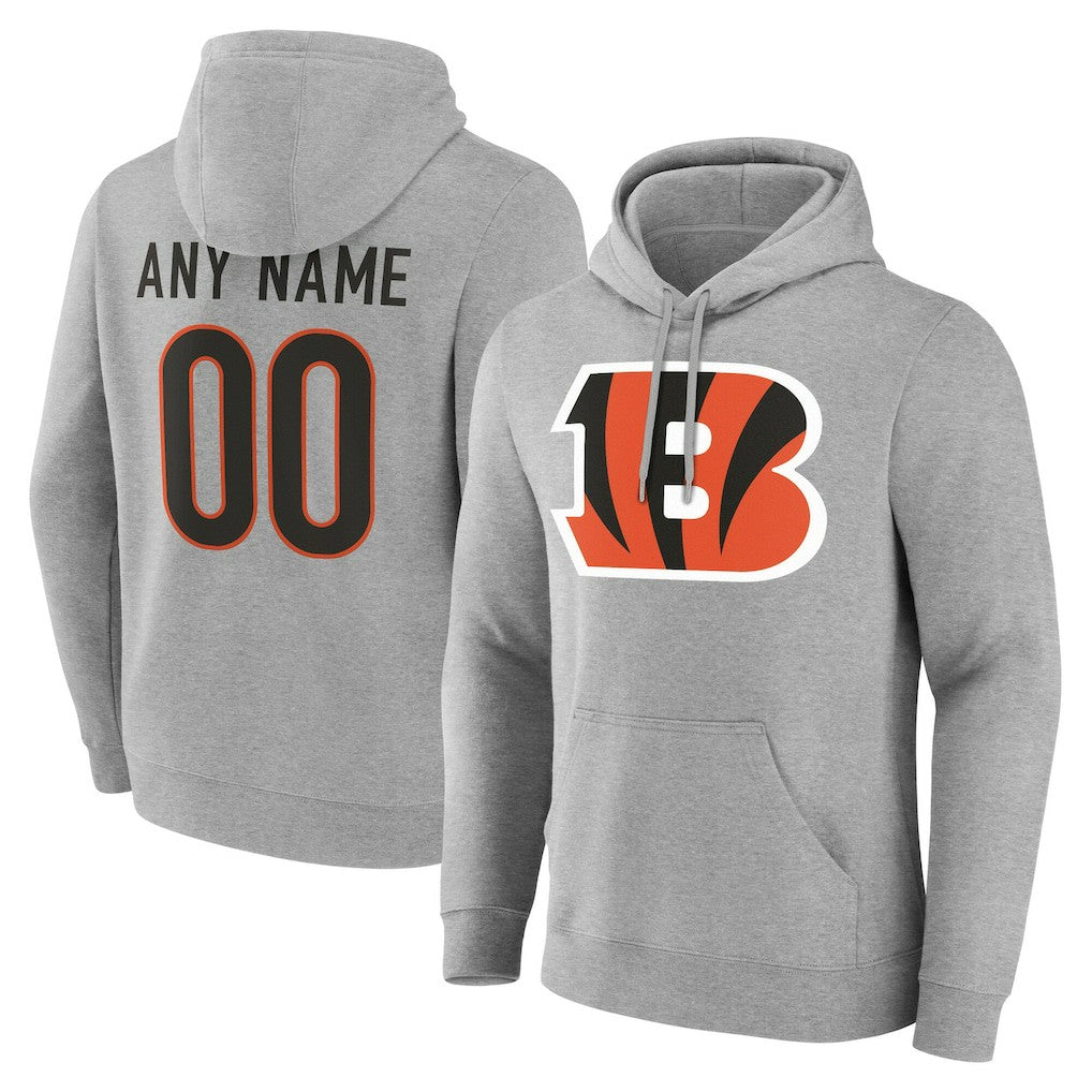 Big & Tall Team Authentic Custom Hoodie - Cincinnati Bengals