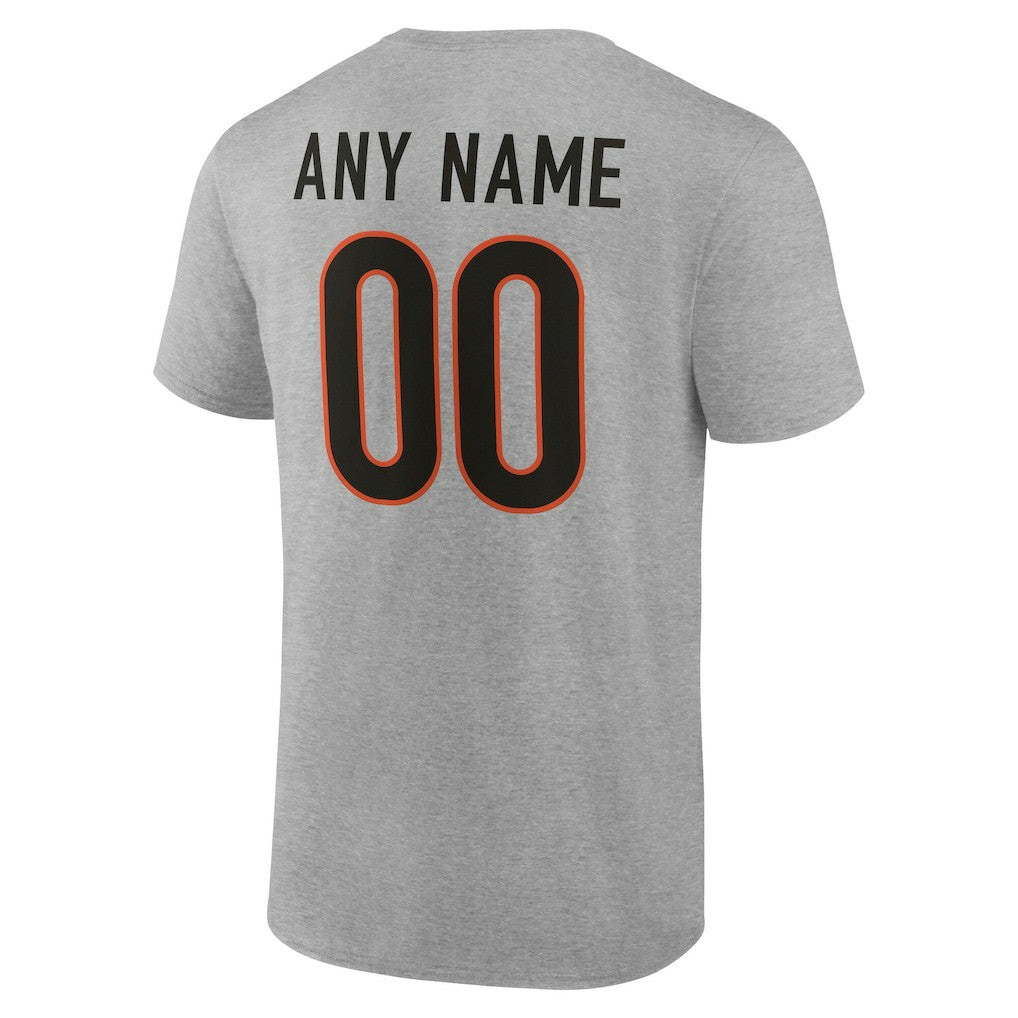 Big & Tall Team Authentic Custom T-Shirt - Cincinnati Bengals