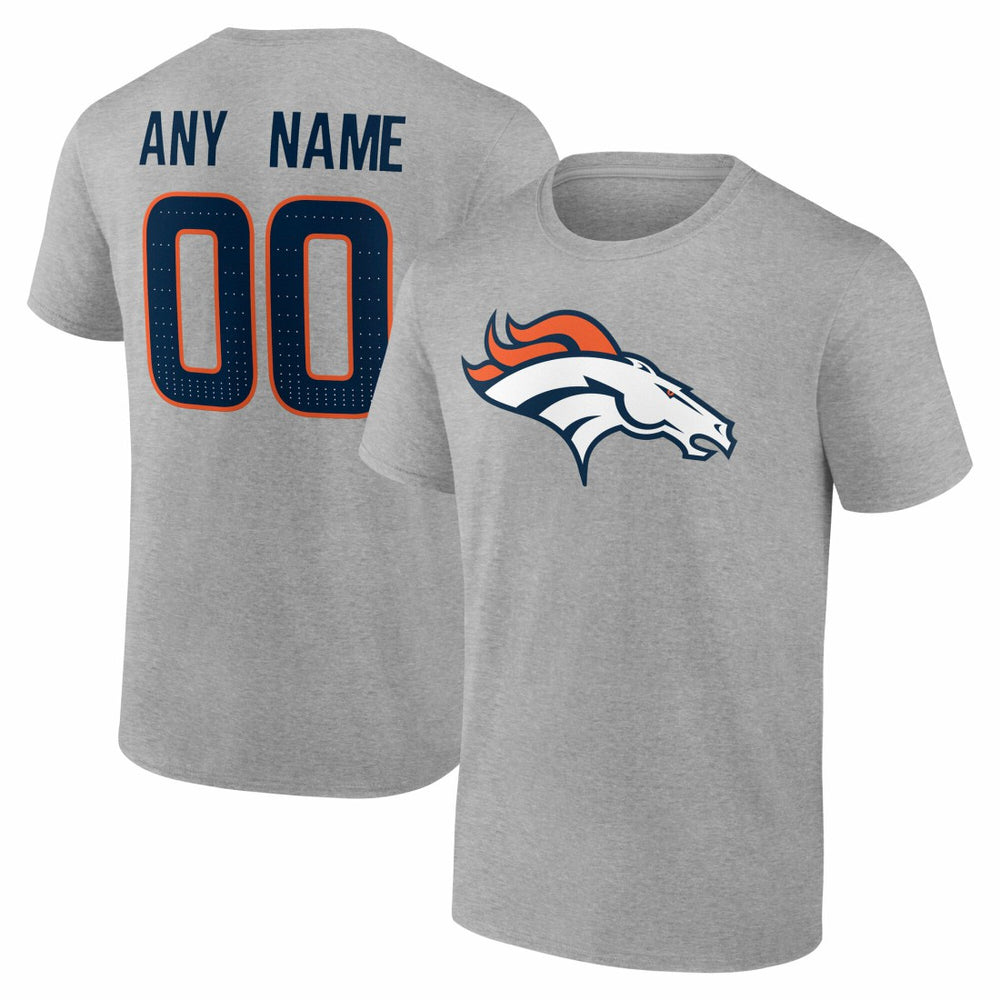 Big & Tall Team Authentic Custom T-Shirt - Denver Broncos