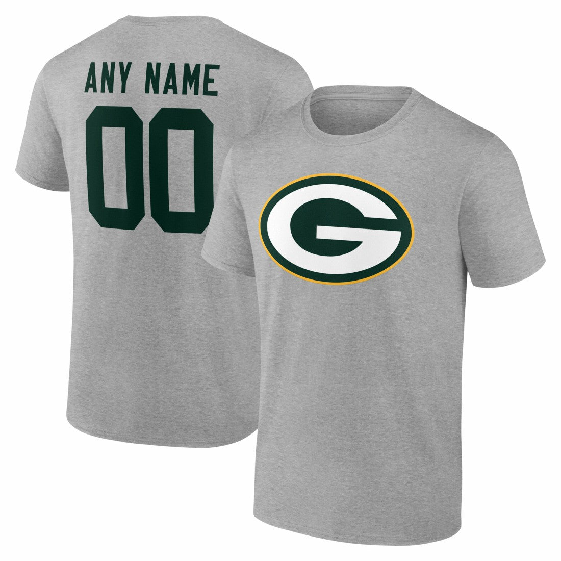 Big & Tall Team Authentic Custom T-Shirt - Green Bay Packers