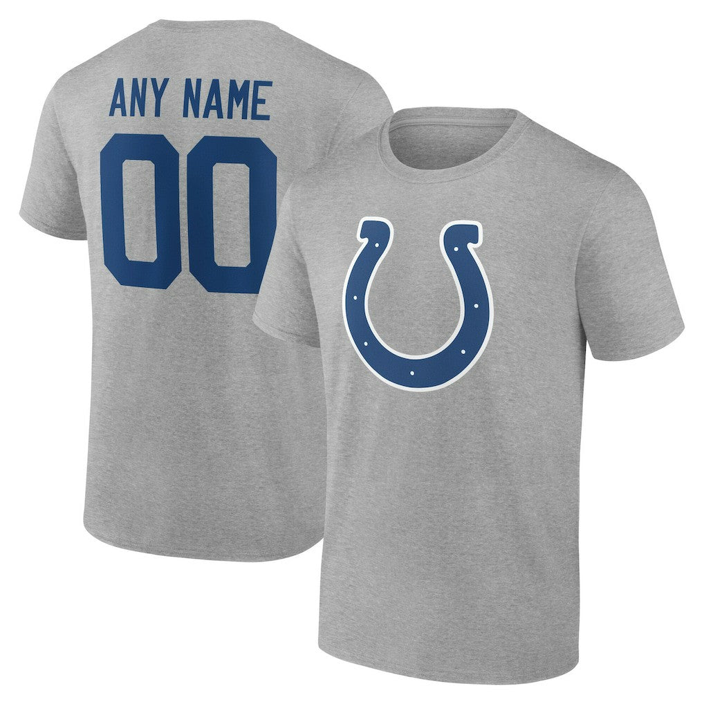 Big & Tall Team Authentic Custom T-Shirt - Indianapolis Colts