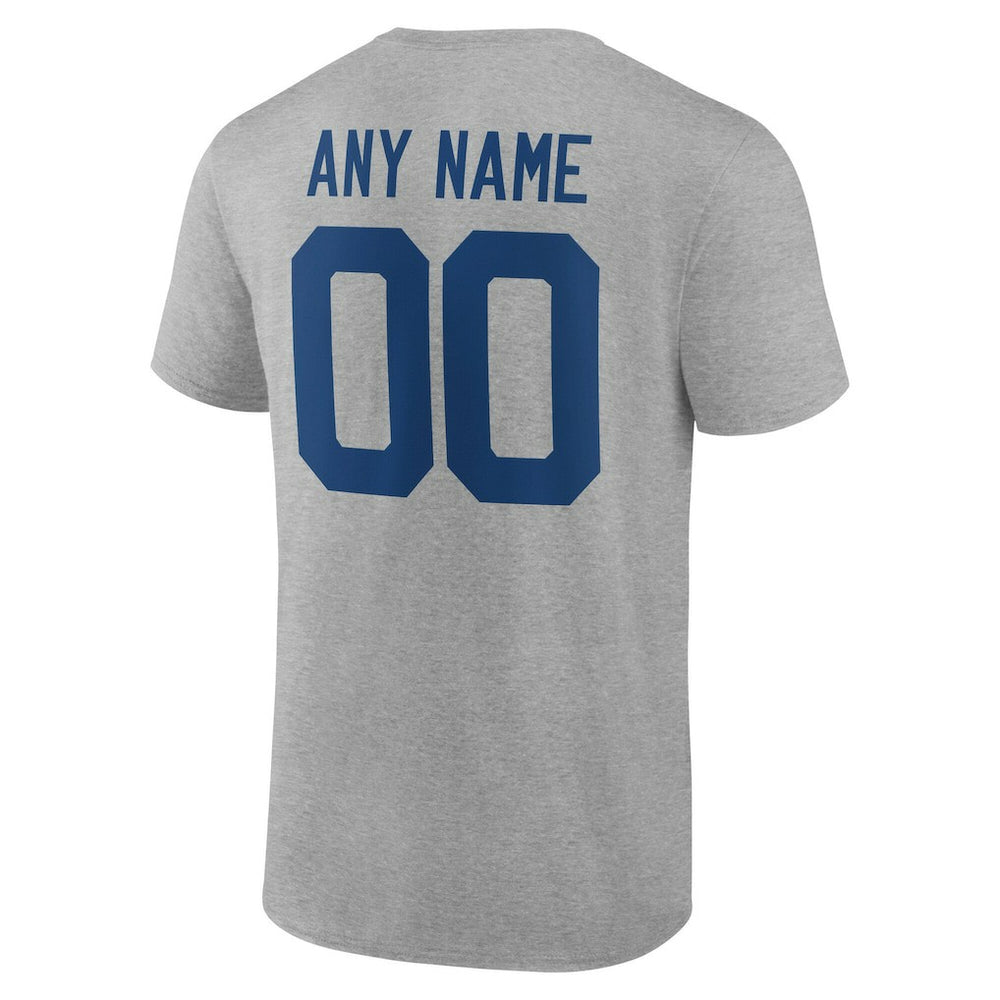 Big & Tall Team Authentic Custom T-Shirt - Indianapolis Colts