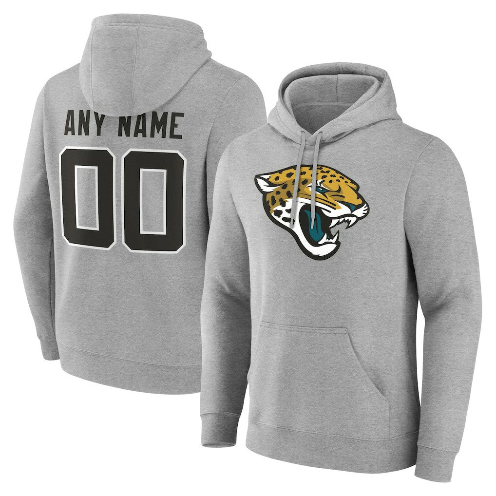 Big & Tall Team Authentic Custom Hoodie - Jacksonville Jaguars