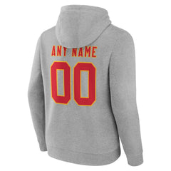 Big & Tall Team Authentic Custom Hoodie - Kansas City Chiefs