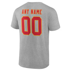 Big & Tall Team Authentic Custom T-Shirt - Kansas City Chiefs