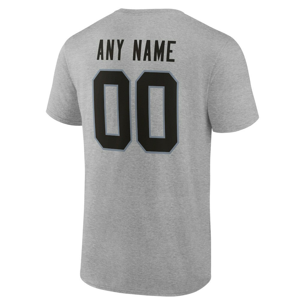 Big & Tall Team Authentic Custom T-Shirt - Las Vegas Raiders