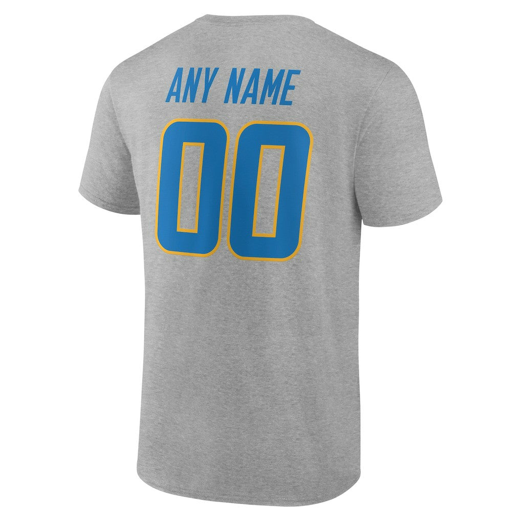Big & Tall Team Authentic Custom T-Shirt - Los Angeles Chargers