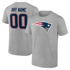 Big & Tall Team Authentic Custom T-Shirt - New England Patriots