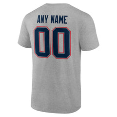 Big & Tall Team Authentic Custom T-Shirt - New England Patriots