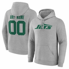 Big & Tall Team Authentic Custom Hoodie - New York Jets
