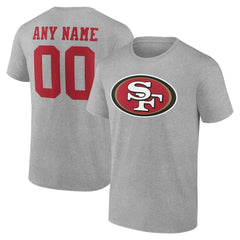 Big & Tall Team Authentic Custom T-Shirt - San Francisco 49ers