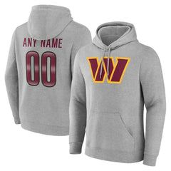 Big & Tall Team Authentic Custom Hoodie - Washington Commanders