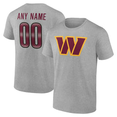 Big & Tall Team Authentic Custom T-Shirt - Washington Commanders