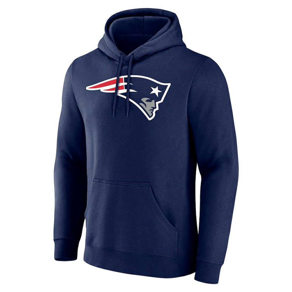Big & Tall Team Authentic Custom Hoodie - New England Patriots