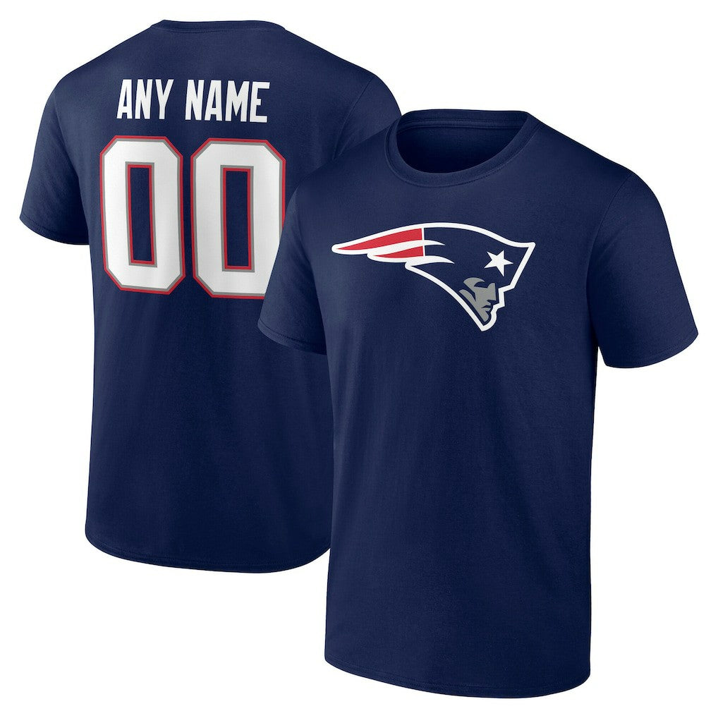 Big & Tall Team Authentic Custom T-Shirt - New England Patriots