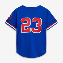 MLB Ryne Sandberg Chicago Cubs Mitchell & Ness Cooperstown Collection 1996 Mesh Batting Practice Button-Up Jersey