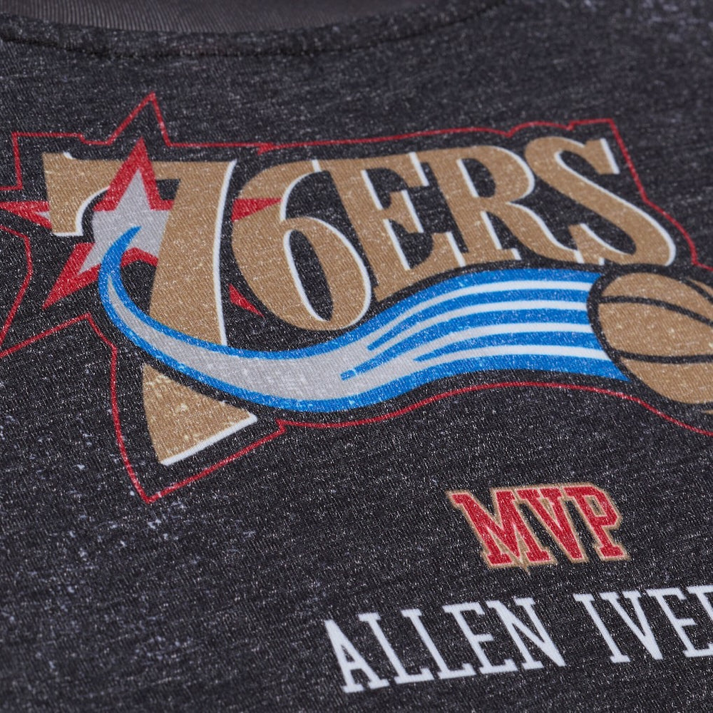 NBA Philadelphia 76ers Hardwood Classics Originals Collection 2000-2001 Team Roster T-Shirt