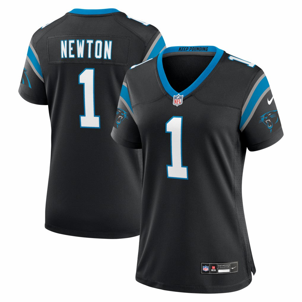 Cam Newton  Women's Team Retired Game Jersey - Carolina Panthers