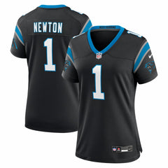 Cam Newton  Women's Team Retired Game Jersey - Carolina Panthers