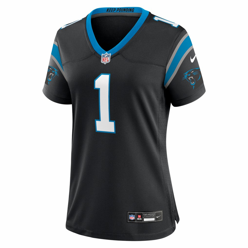 Cam Newton  Women's Team Retired Game Jersey - Carolina Panthers