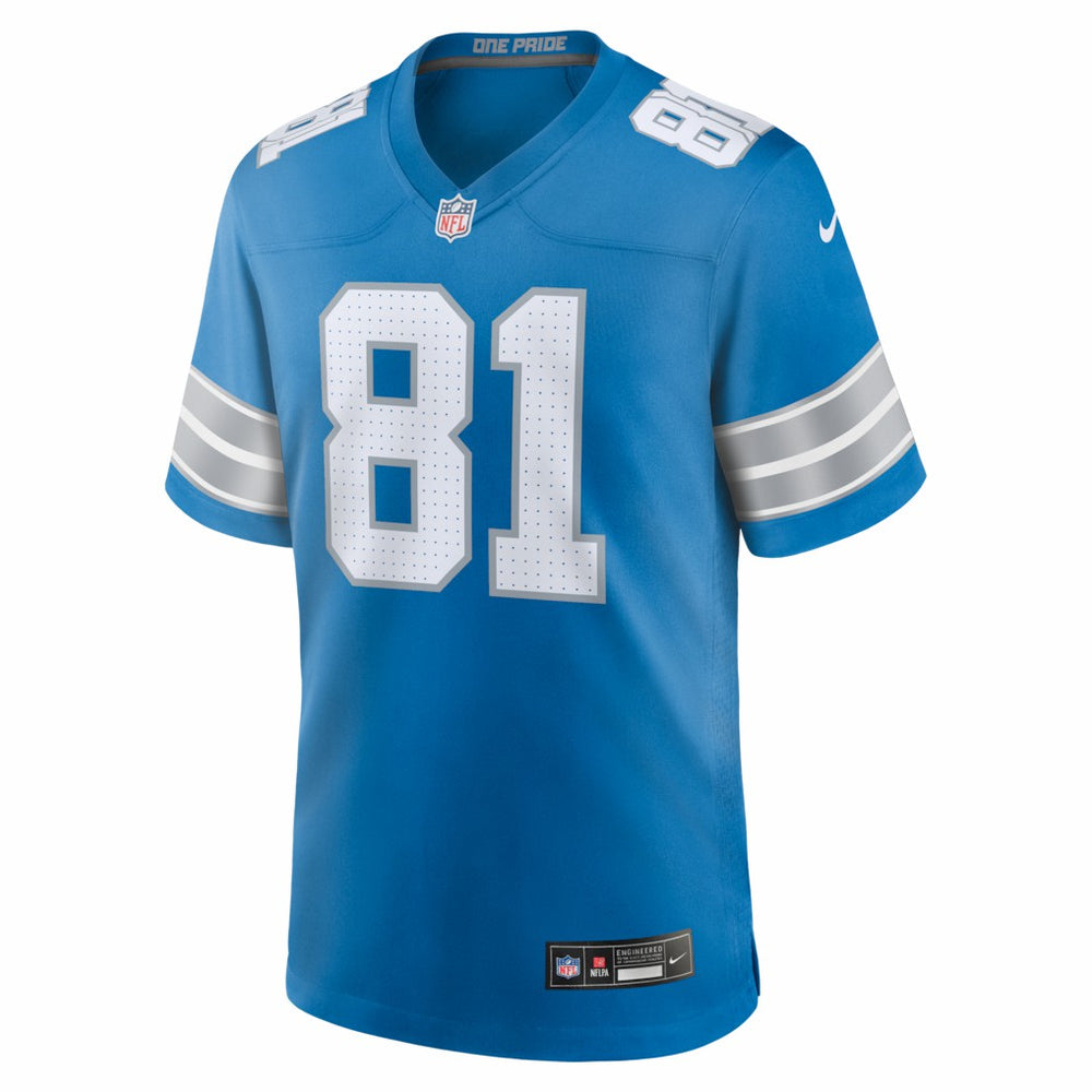Calvin Johnson  Team Retired Game Jersey - Detroit Lions