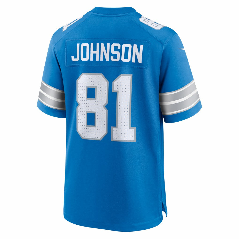 Calvin Johnson  Team Retired Game Jersey - Detroit Lions
