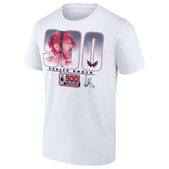 NHL White Alexander Ovechkin Washington Capitals 900th Career Goal T-Shirt
