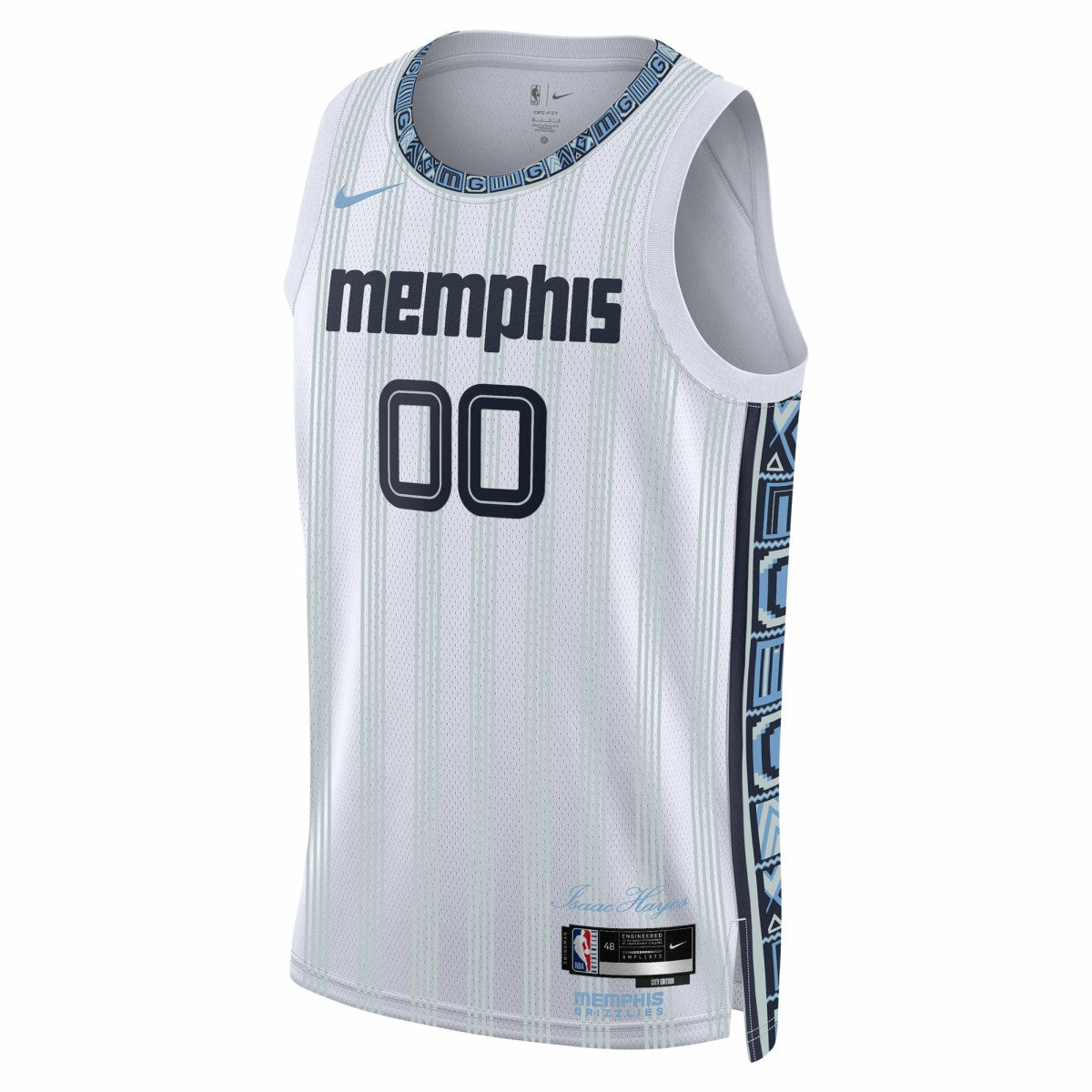 NBA Memphis Grizzlies Unisex 2025/26 City Edition Swingman Custom Jersey