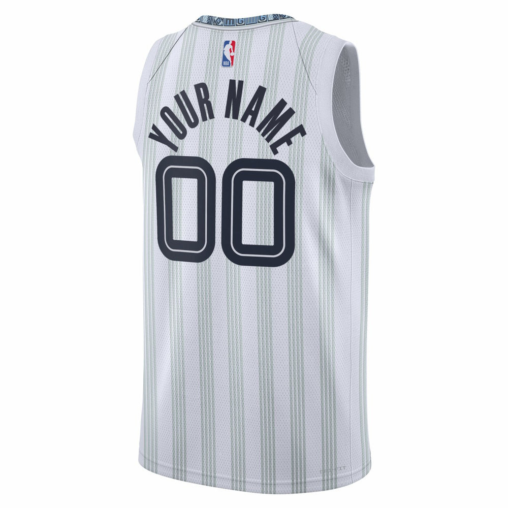 NBA Memphis Grizzlies Unisex 2025/26 City Edition Swingman Custom Jersey