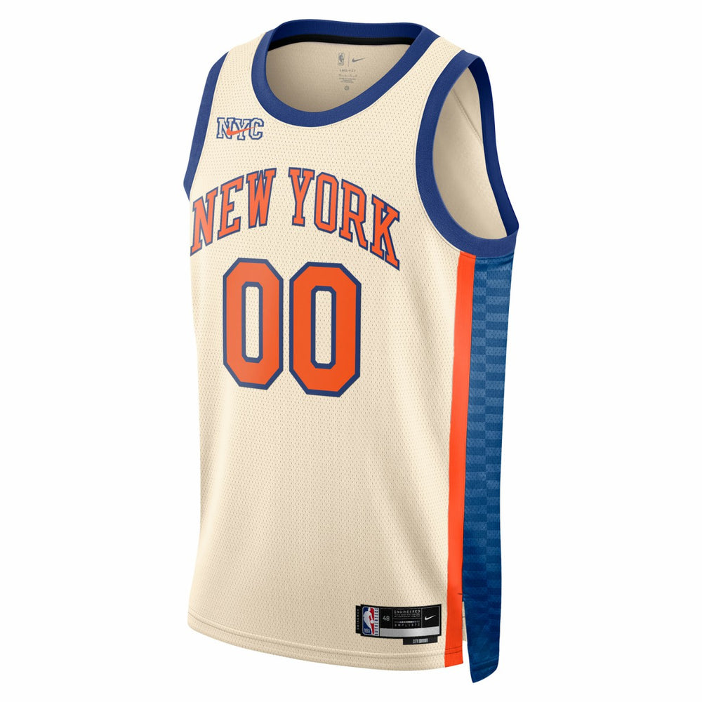 NBA New York Knicks Unisex 2025/26 City Edition Swingman Custom Jersey