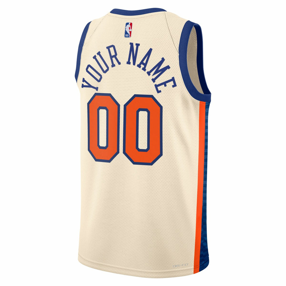 NBA New York Knicks Unisex 2025/26 City Edition Swingman Custom Jersey