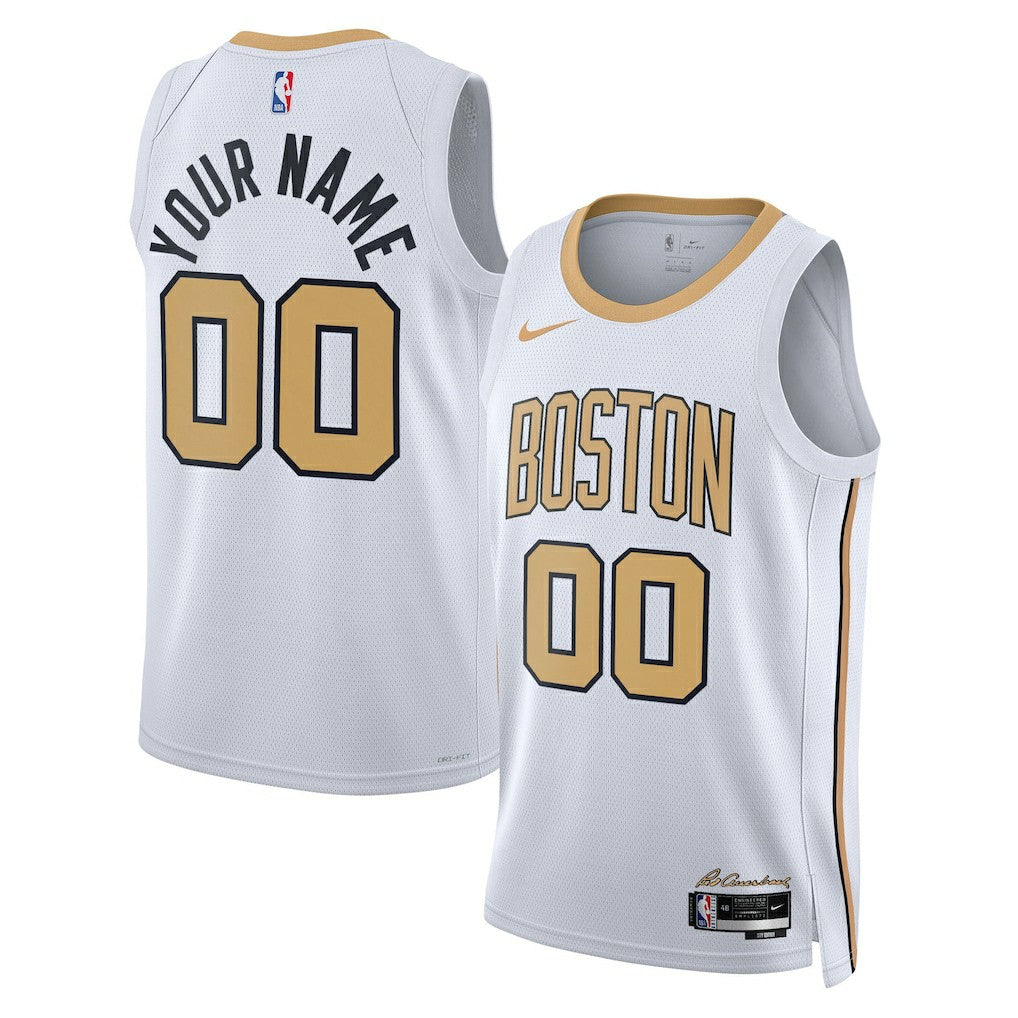 NBA Boston Celtics Unisex 2025/26 City Edition Swingman Custom Jersey