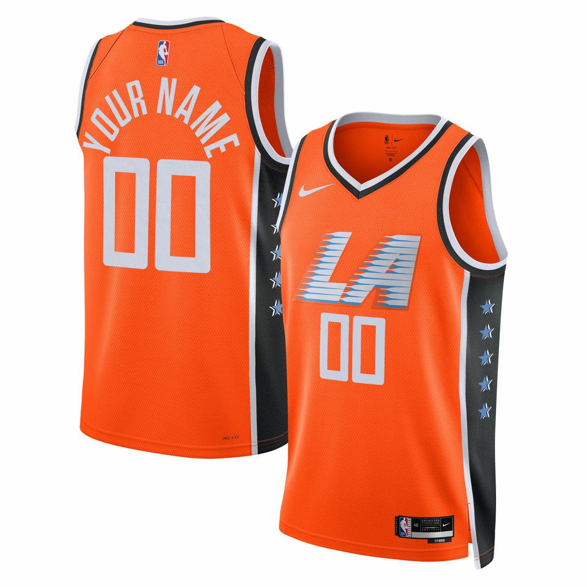 NBA LA Clippers Unisex 2025/26 City Edition Swingman Custom Jersey