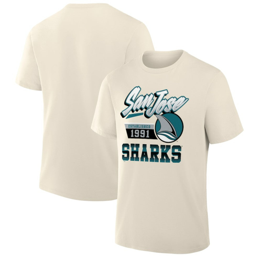 NHL Cream San Jose Sharks Alternate Legacy T-Shirt